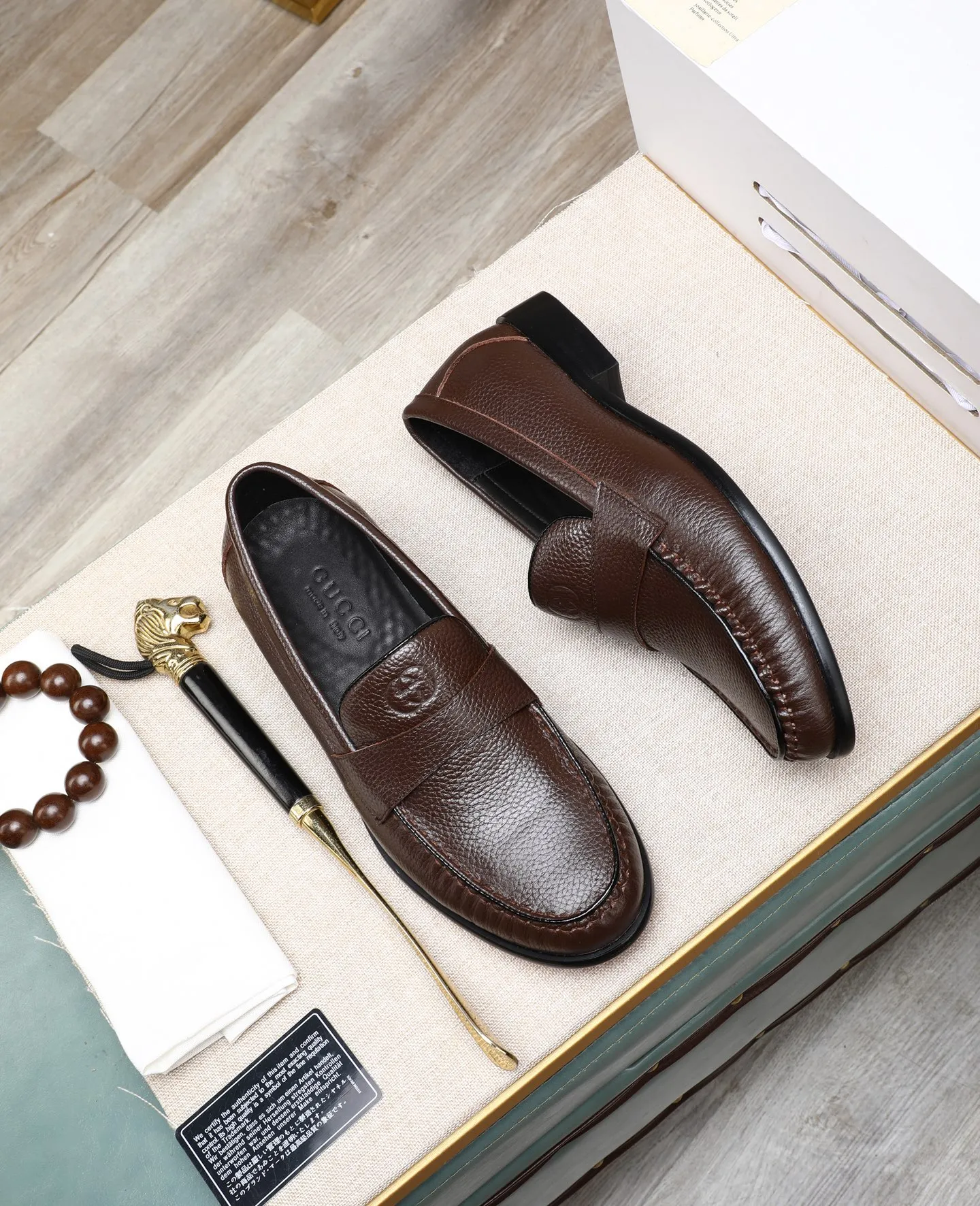 Men's shoes 💰500📛📛Original (water-dyed cow lining) GUCCI official website formal shoes🌀 Italian🇮🇹imported cowhide➕Top imported water-dyed cowhide lining💋Finely handmade Original bottom, the real thing looks better when photographed in person Standard size 38-44 (45 46 custom-made)